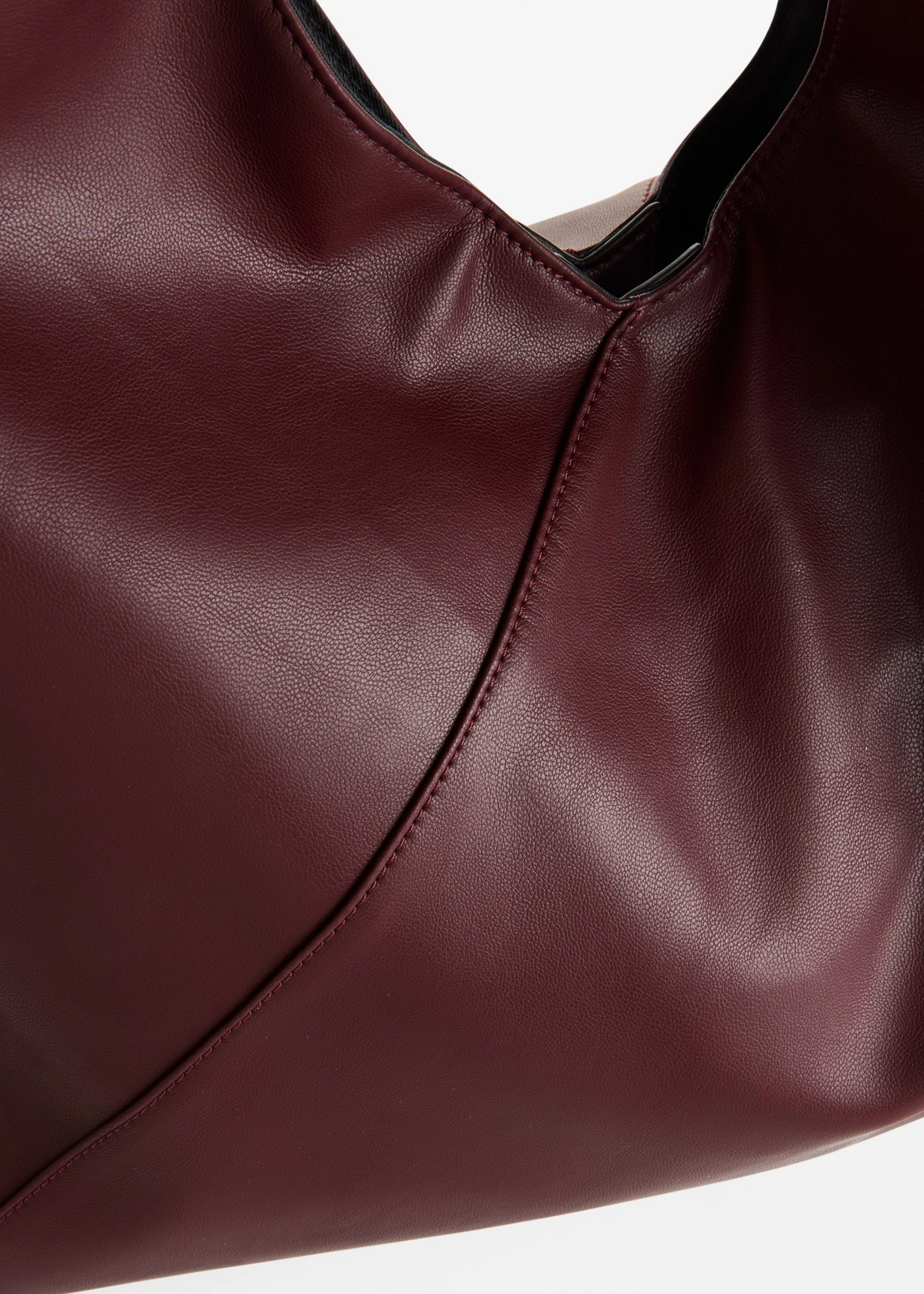 Velká měkká XXL kabelka • vínová • bonprix obchod