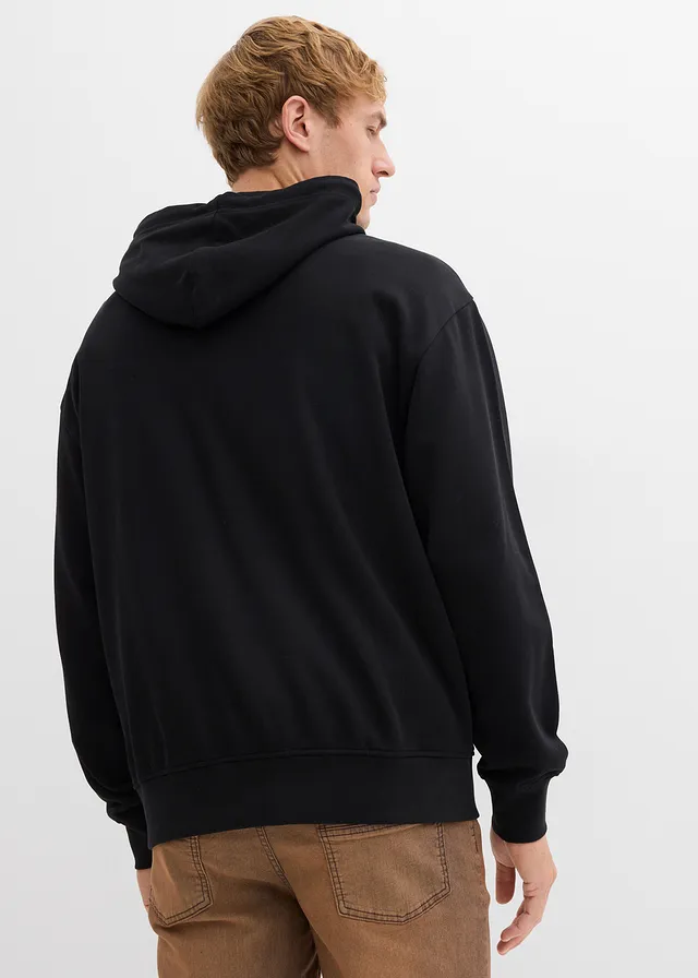 Mikina Loose Fit • čierna • obchod bonprix