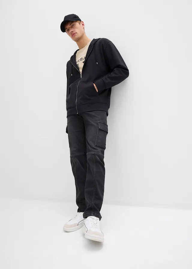 Hoodie van puur katoen, Kleur: diepzeeblauw