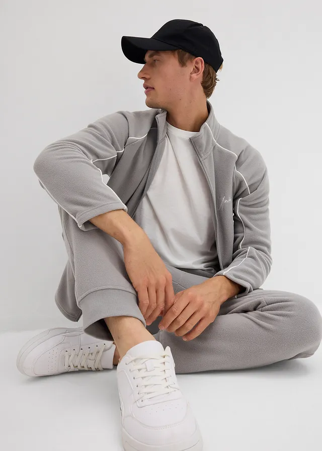 Hřejivé cargo kalhoty z flísu, Regular Fit • stínová šedá • bonprix obchod