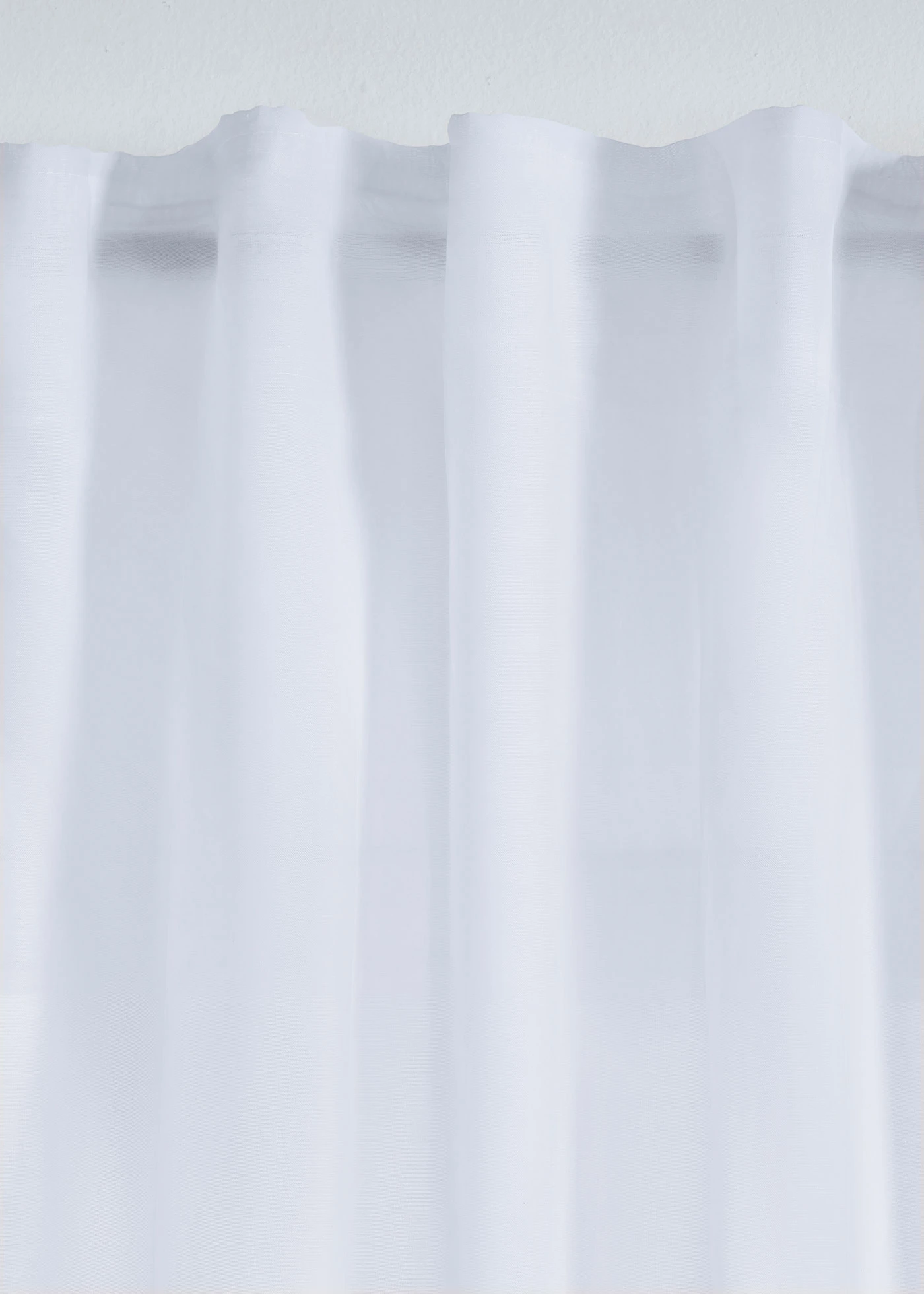 Voilage en fine batiste (1 pce) • blanc • Boutique bonprix