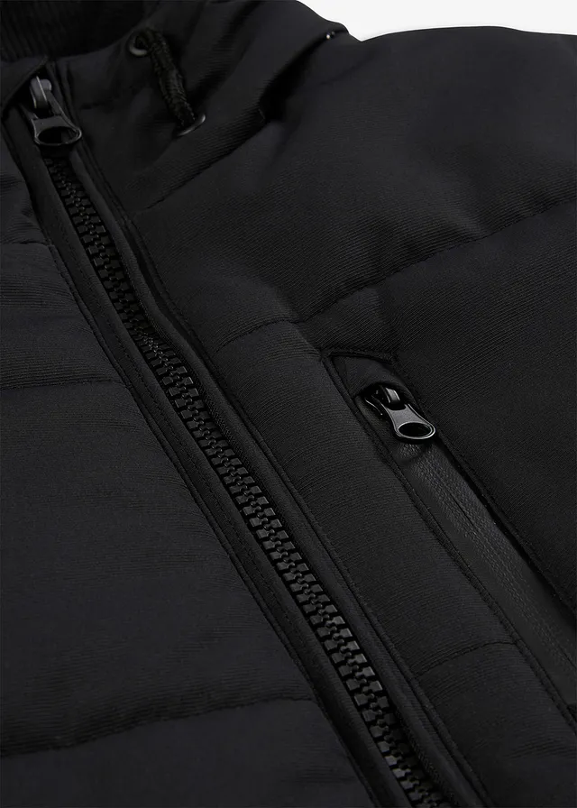 Blouson d’hiver matelassé à capuche • noir • product-page.page-title-suffix