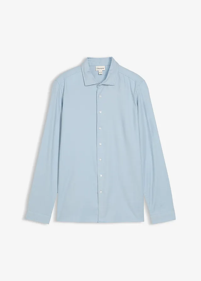 Cămașă business din flanel 100% din bumbac, model Slim Fit