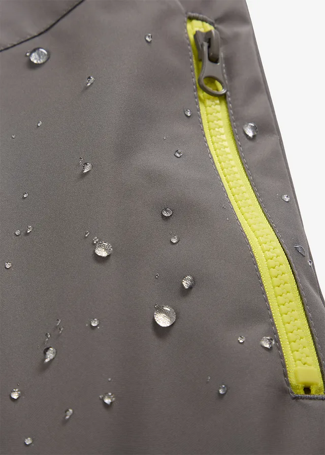 Pantalon chaud déperlant, regular • gris fumé-jaune citron • product-page.page-title-suffix