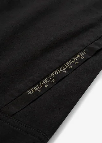 Jongens twill thermo instapbroek, loose fit • zwart • bonprix online shop