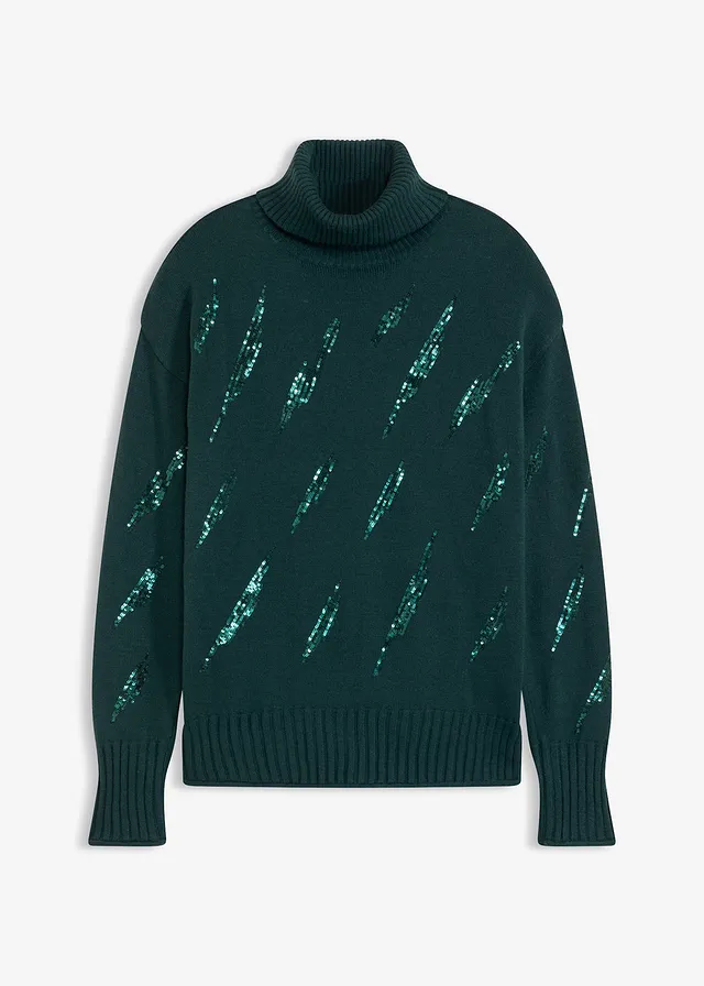 Pulover oversize din material moale cu viscoză