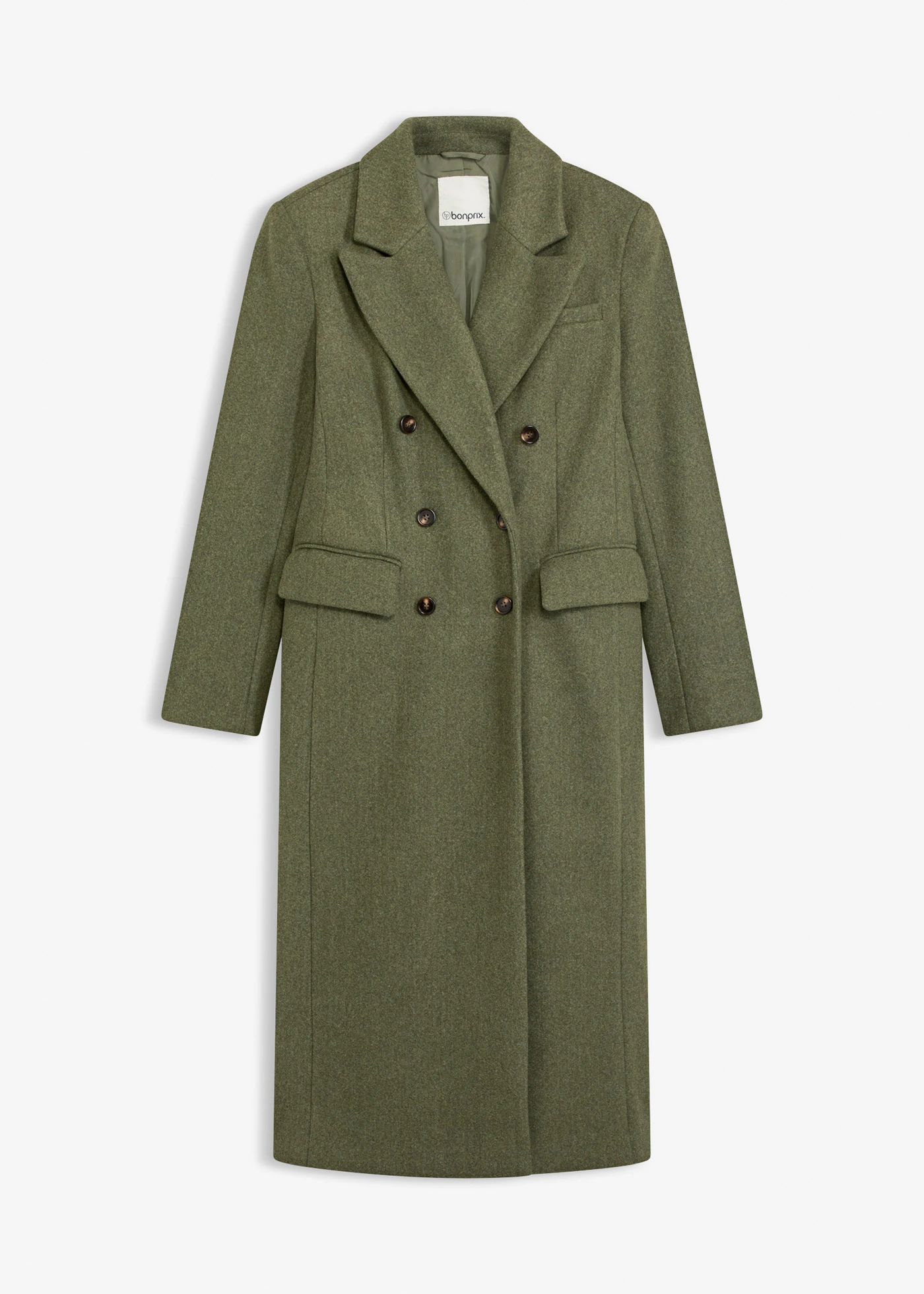 Blejzrový kabát • tmavě olivová • bonprix obchod