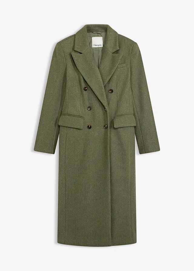 Blejzrový kabát • tmavě olivová • bonprix obchod