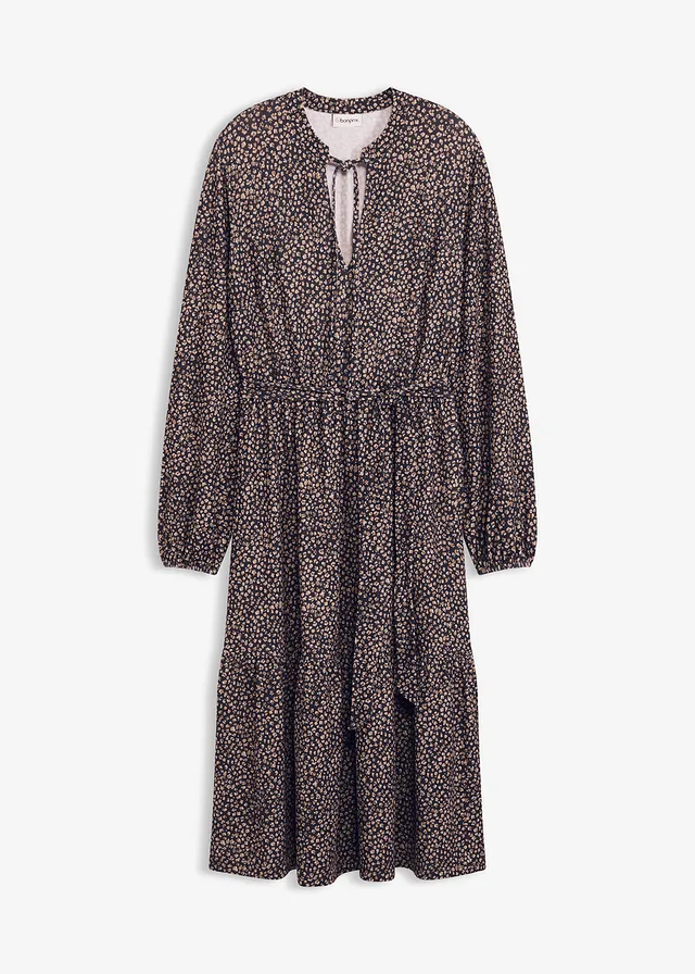 Rochie midi din jerse