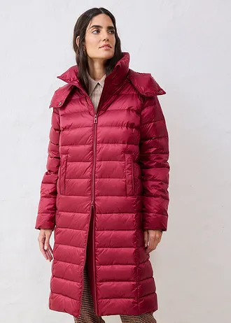 Péřový kabát s recyklovaným prachovým peřím, barva: 