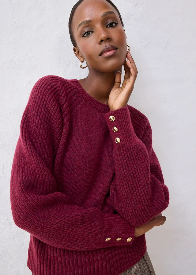 Pull en laine • rouge • product-page.page-title-suffix