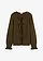 Oversized vest van zachte wolmix, Kleur: donkerolijfgroen/mat olijfgroen mêlee