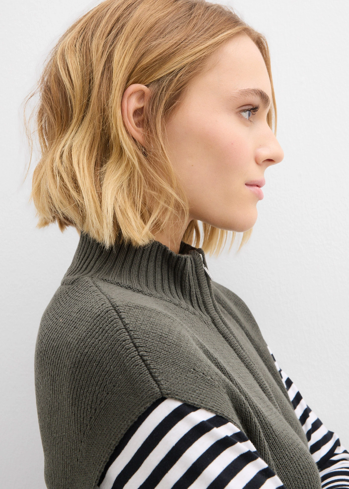 Kamizelka dzianinowa • antracytowy • sklep bonprix