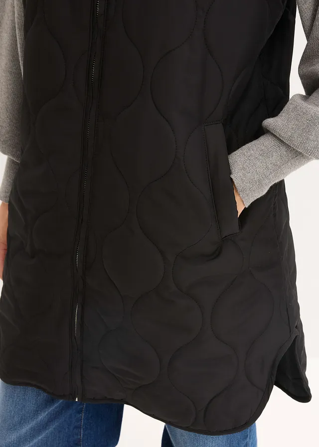 Gilet matelassé sans manches, ultra-léger • noir • product-page.page-title-suffix