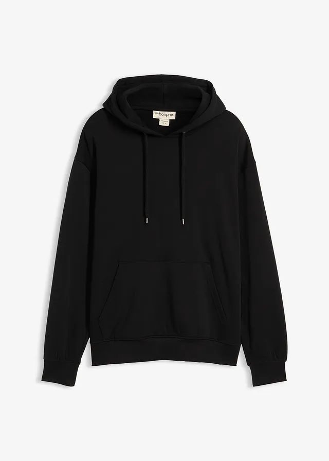 Hanorac cu glugă din bumbac organic 100%, Loose Fit