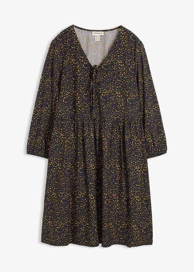 Rochie-tunică din viscoză fluidă