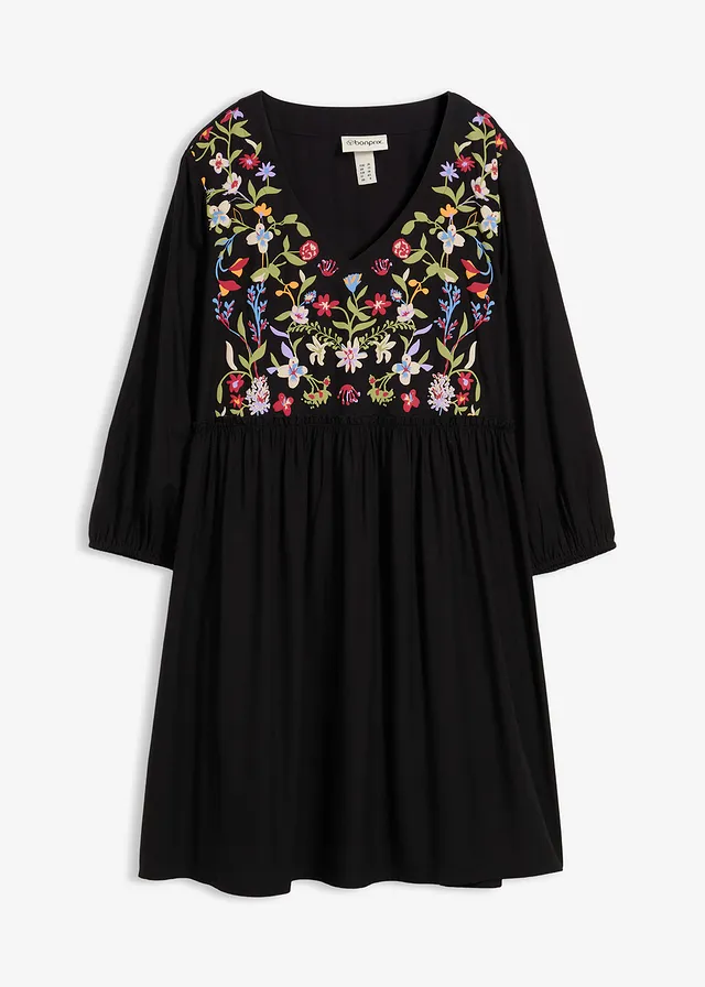 Tunikové šaty z padavej viskózy