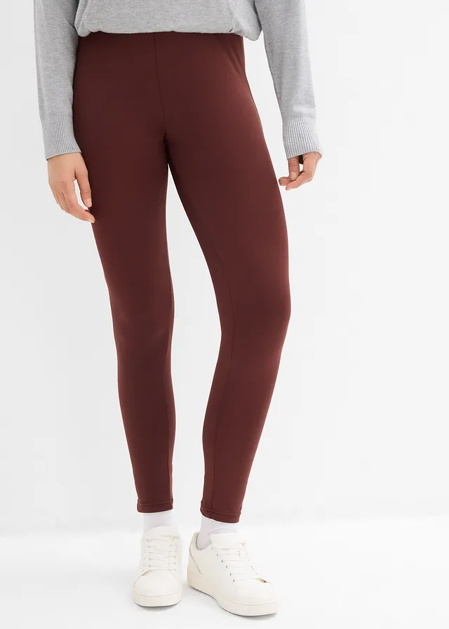 Legging chaud à taille élastiquée • café • product-page.page-title-suffix