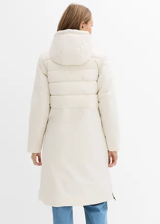 Prošívaný kabát • béžová • bonprix obchod