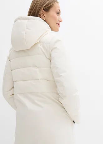 Prošívaný kabát • béžová • bonprix obchod