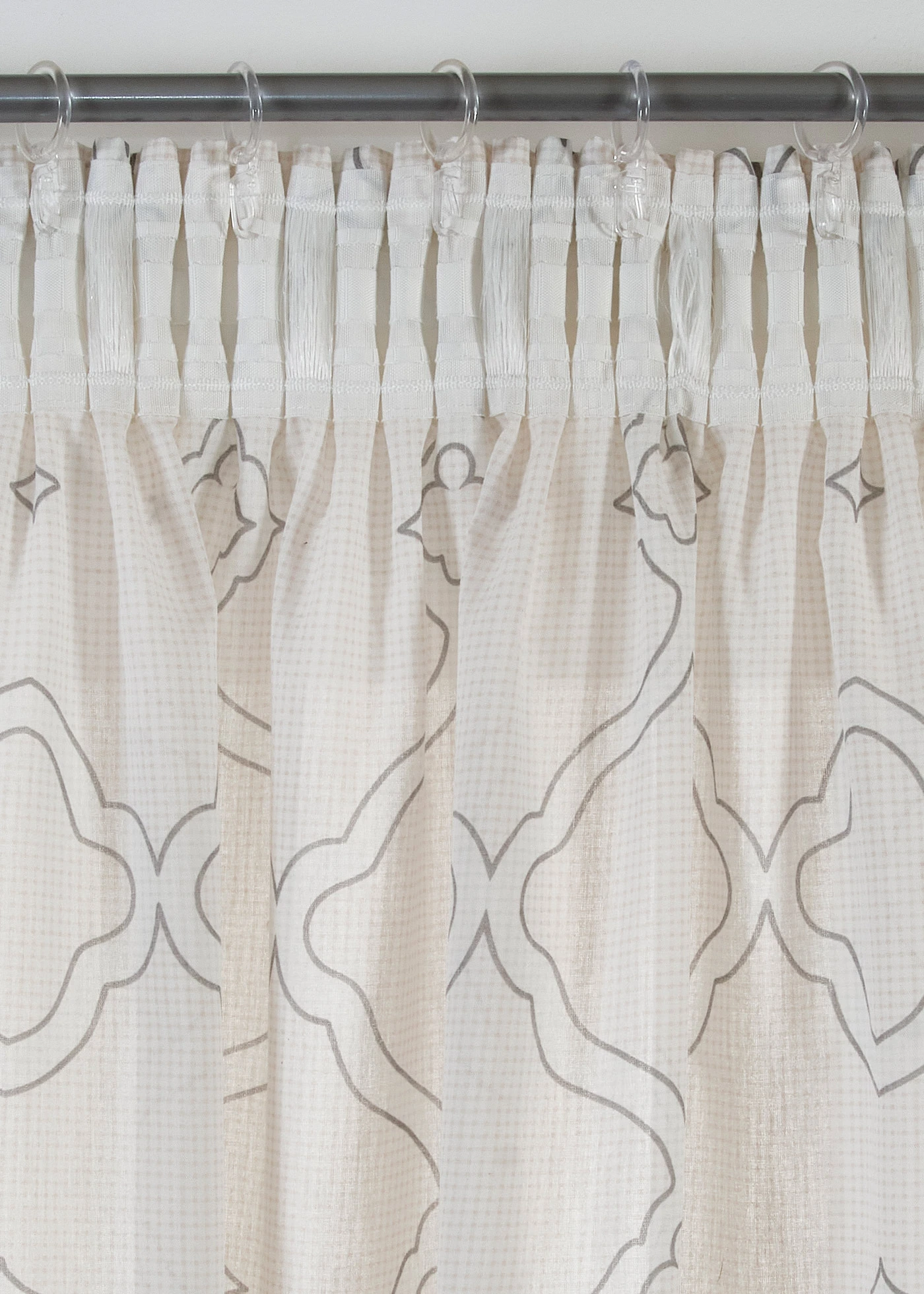 Függöny újrahasznosított poliészterből (1 db) • szürke • bonprix áruház