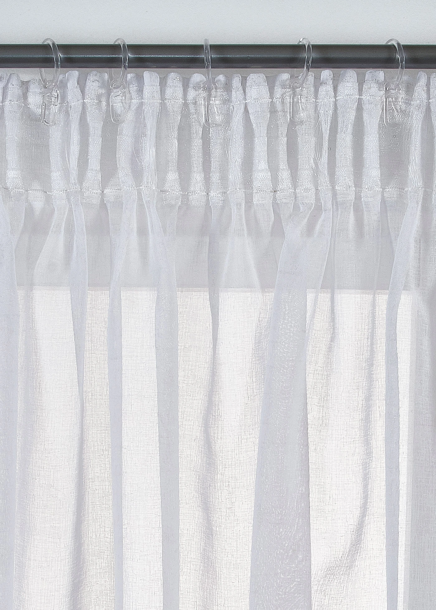 Gordijn met glanseffect (1 stuk) • wit-goudkleur • bonprix online shop