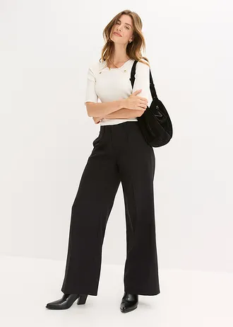 Svetr z jemné pleteniny z měkké viskózové směsi, barva: 