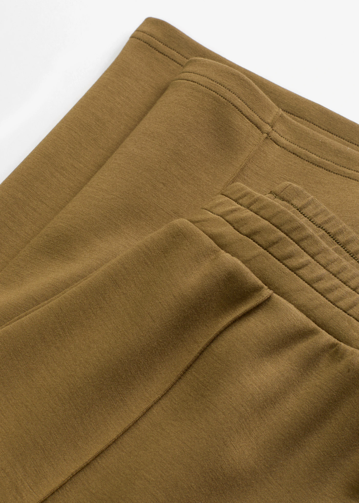 Teplákové kalhoty z měkké směsi s viskózou • zemitá olivová • bonprix obchod