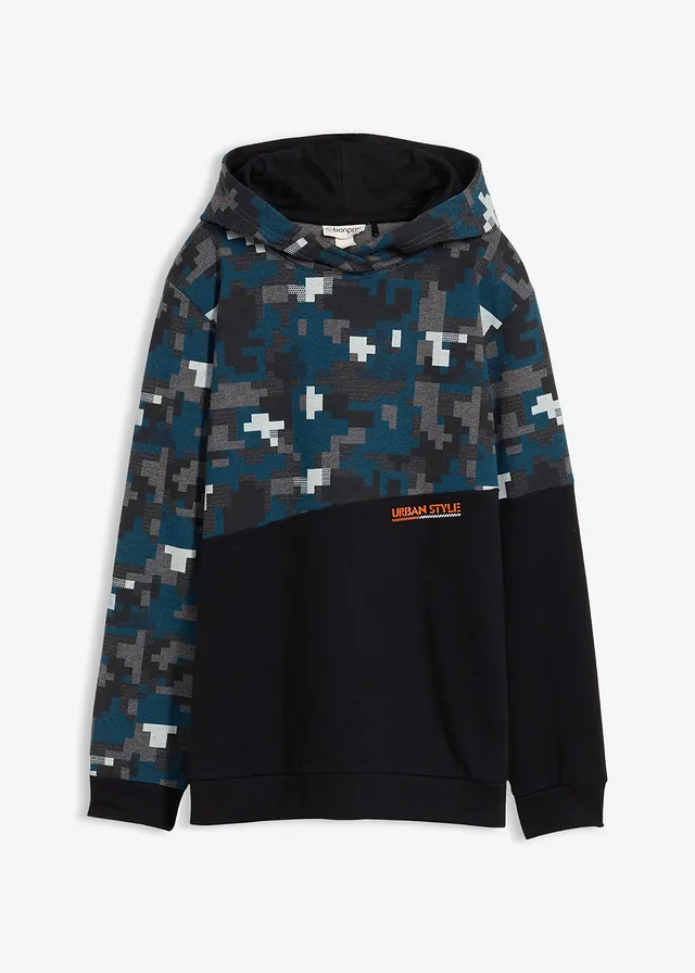 Hanorac cu glugă cu bumbac organic