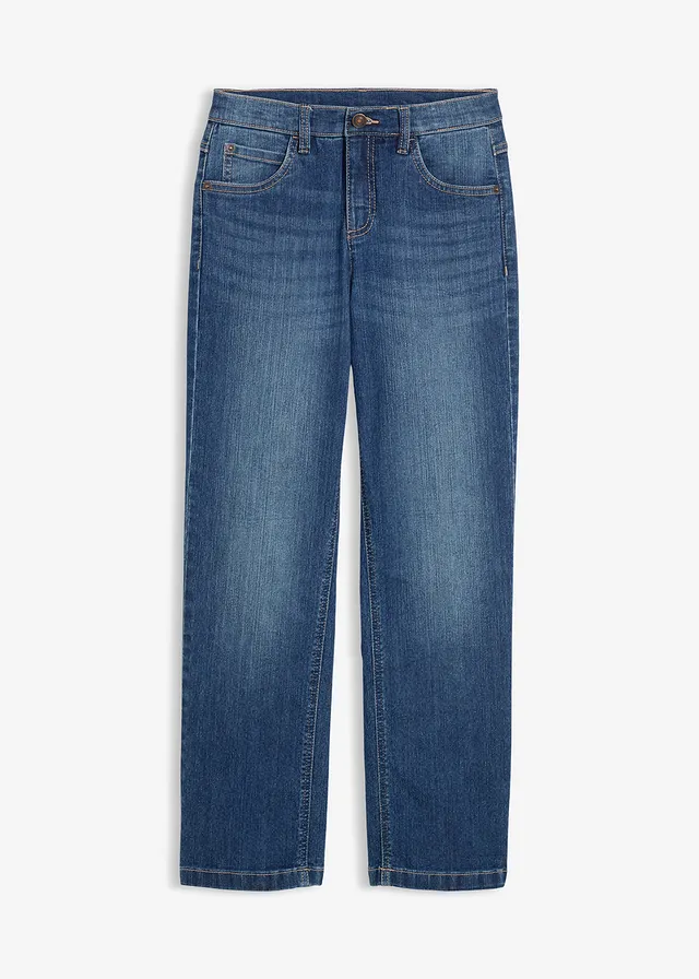 Straight jeans mid waist