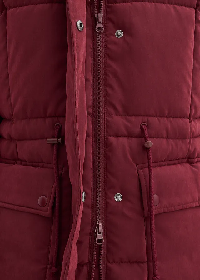 Manteau d’hiver avec fermetures zippées sur les côtés • bordeaux • product-page.page-title-suffix