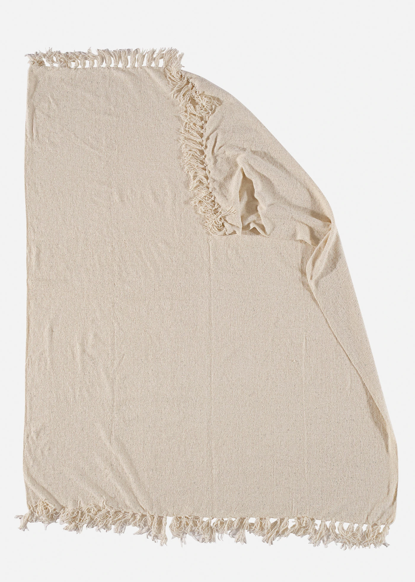 Měkká deka se zlatým efektem • krémová • bonprix obchod