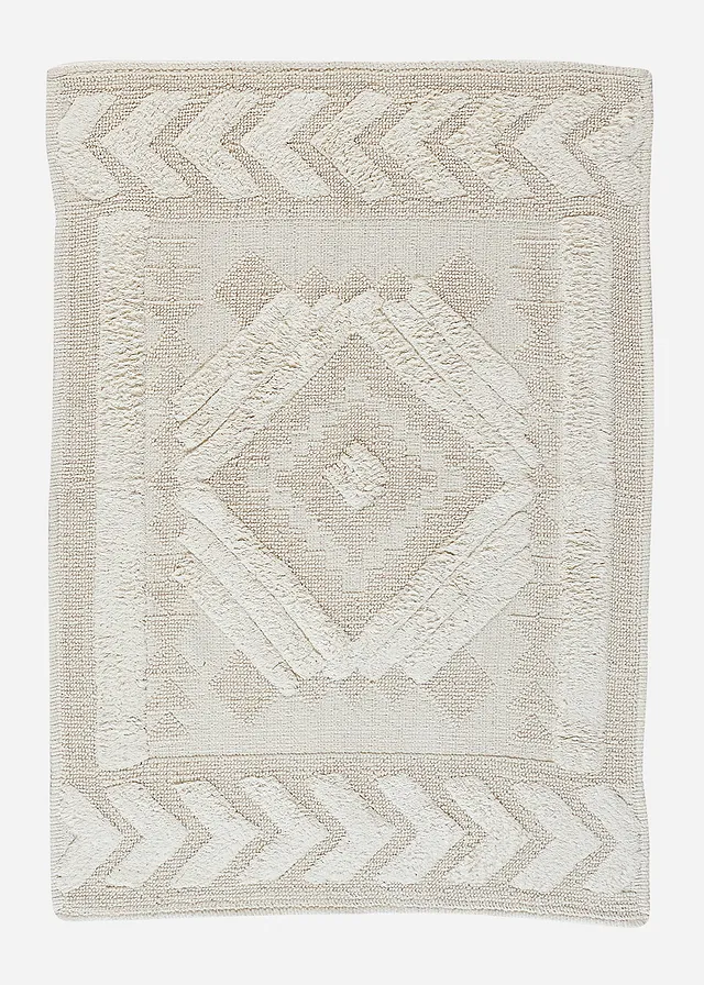 Tapis de bain à motif en relief • naturel motif • product-page.page-title-suffix