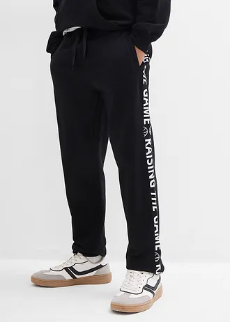 Joggingbroek van biologisch katoen • zwart • bonprix online shop