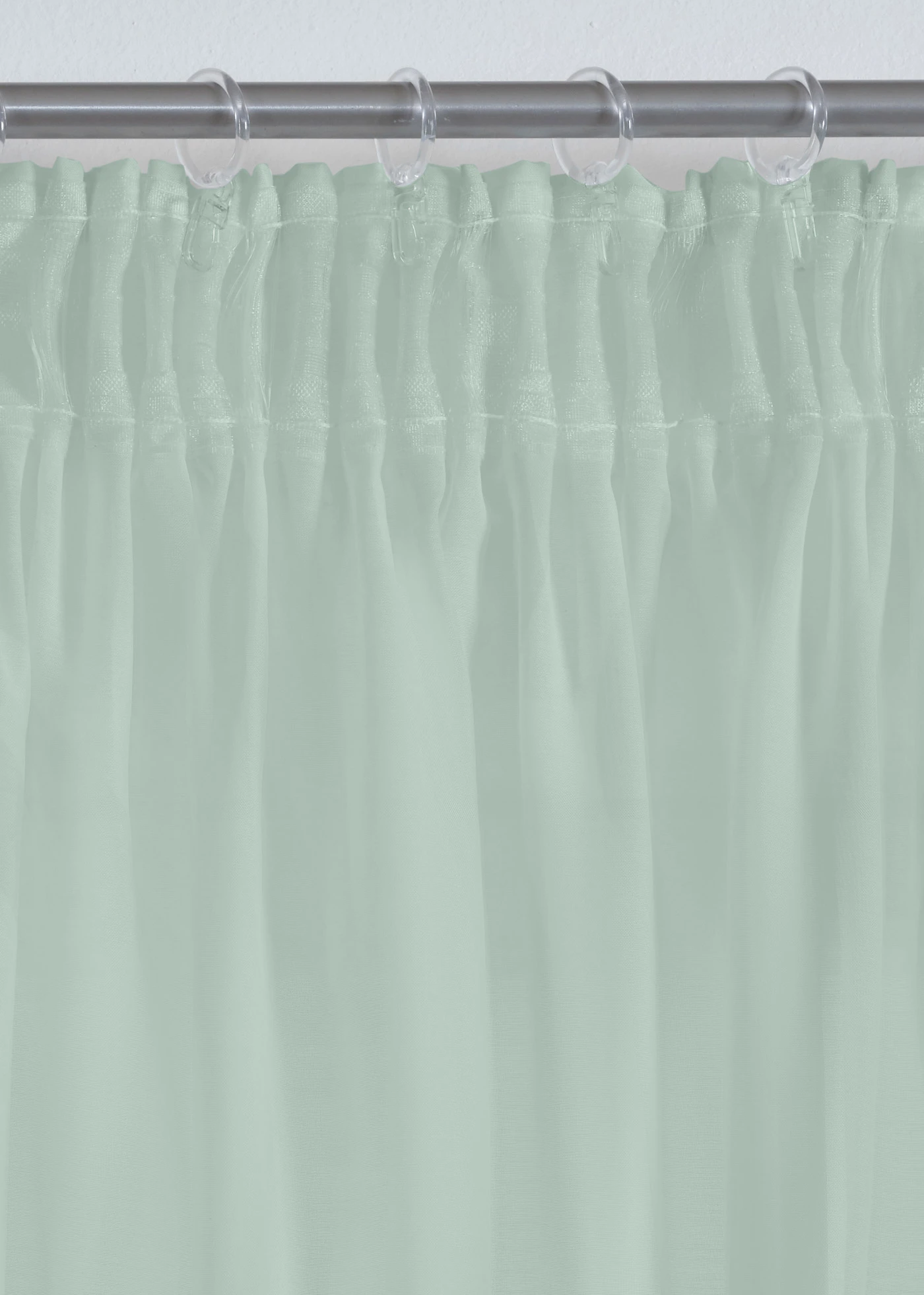 Gordijn van fijne batiststructuur (1 stuk) • lichtgrijs • bonprix online shop