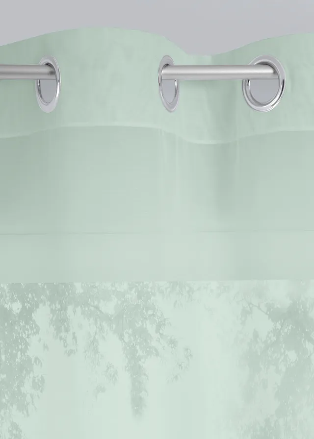 Voilage en batiste texturée (1 pce) • menthe • product-page.page-title-suffix