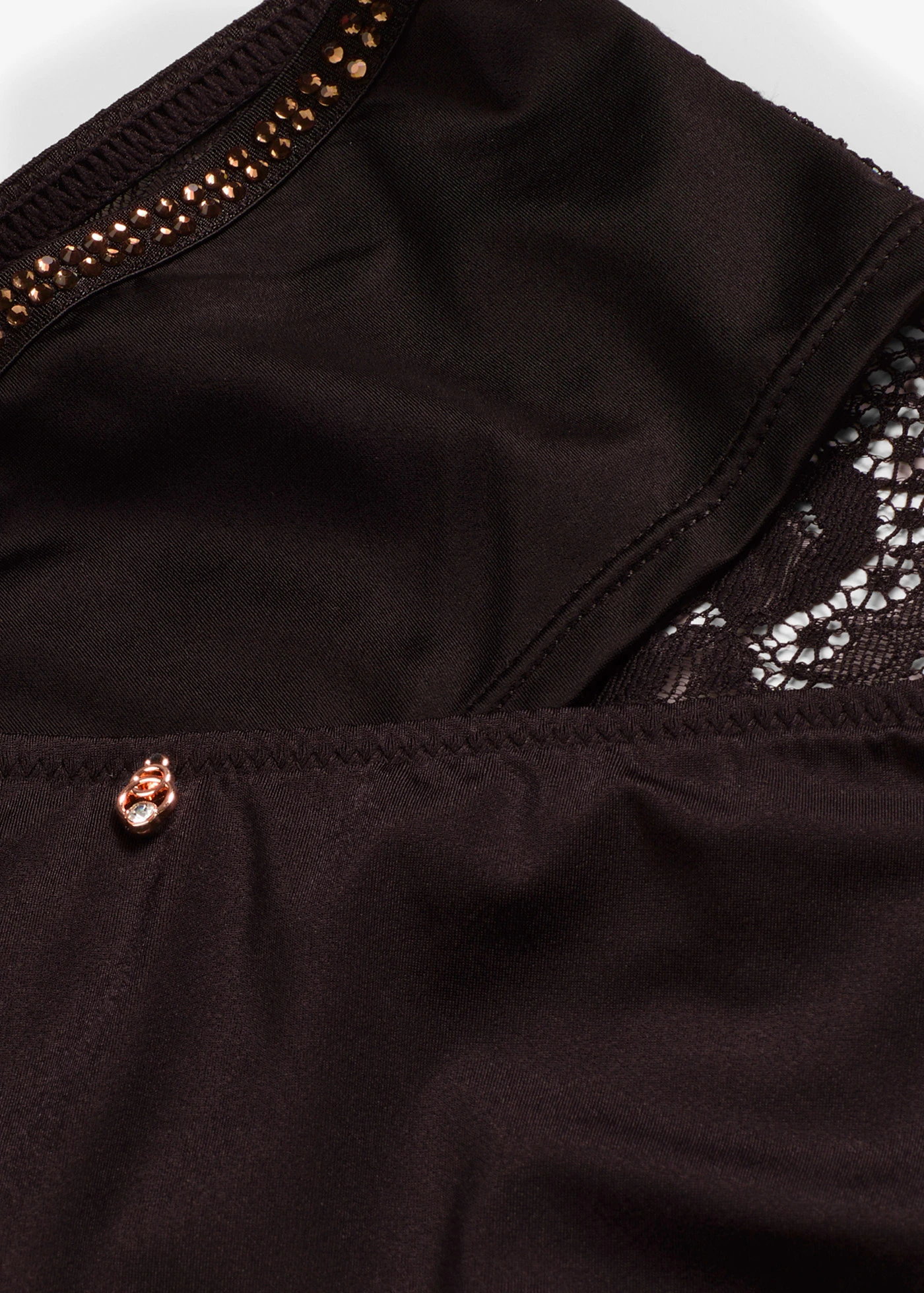 Chilot hipster din dantelă elegantă (set/2 buc.) • negru • magazin bonprix