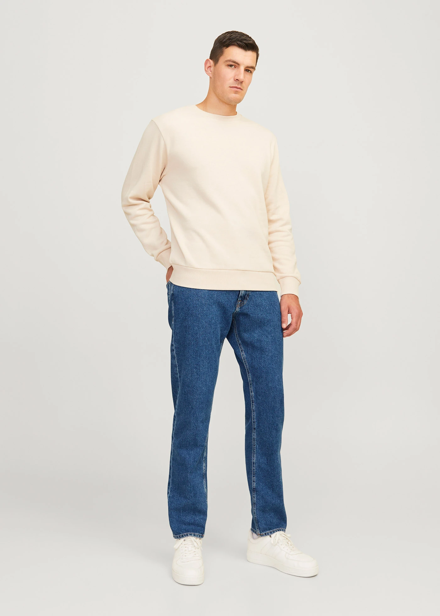 JJ REBEL Jeans van puur katoen, relaxed fit • blauw denim • bonprix online shop