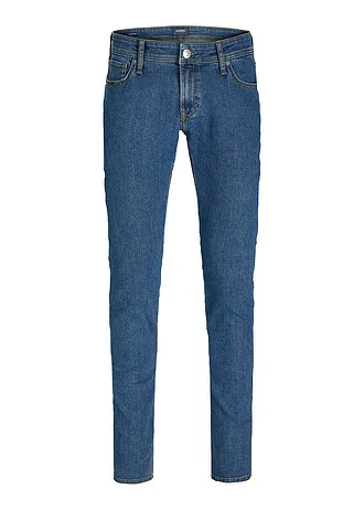 Džíny Slim Fit JJ REBEL LUKE, barva: modrý denim
