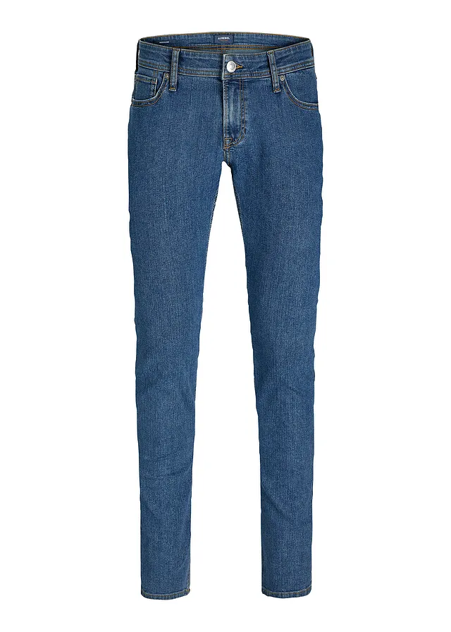 JJ REBEL LUKE Slim Fit farmer, szín: kék denim