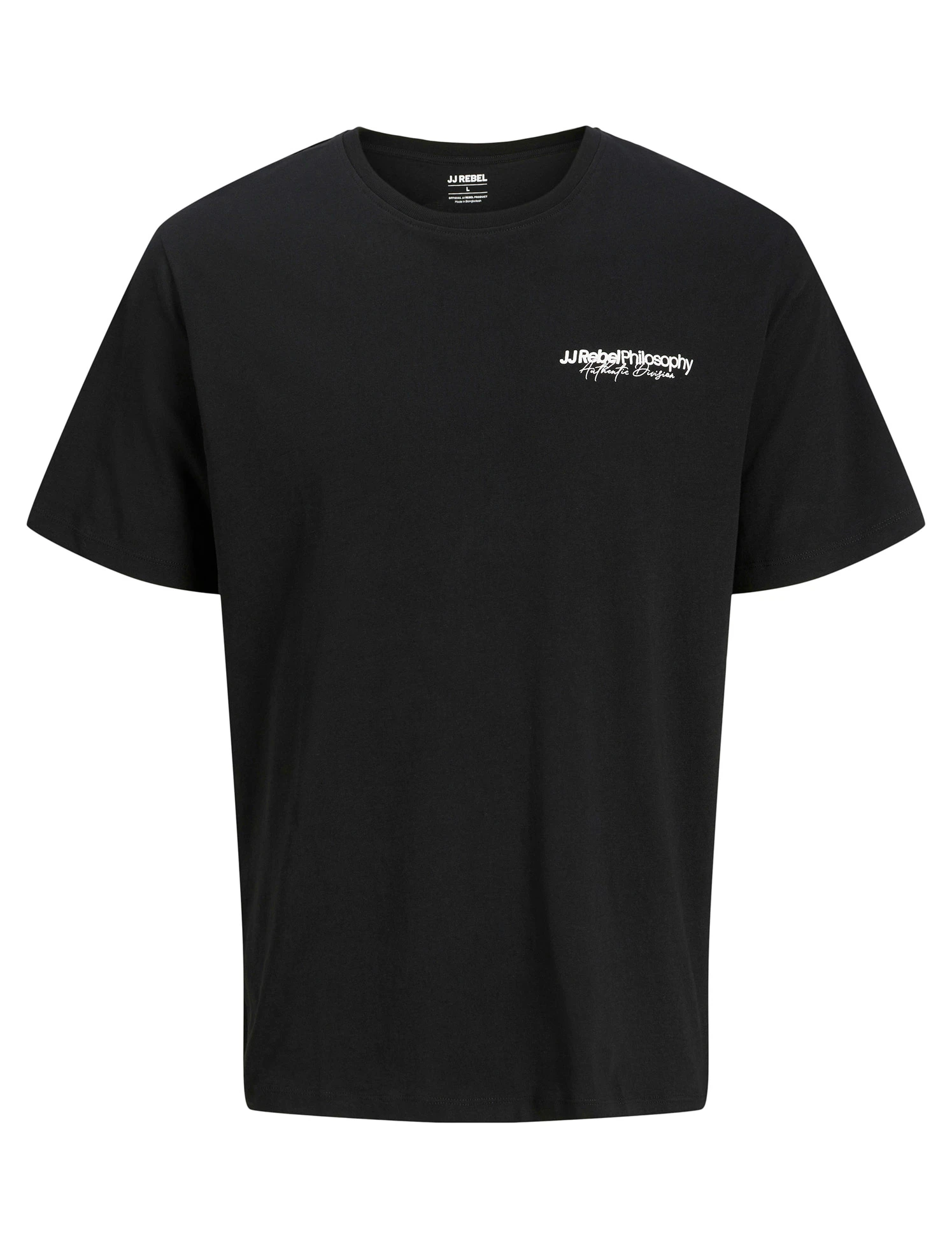 JJ REBEL póló tiszta bio-pamutból, Loose Fit • fekete + mintás • bonprix áruház