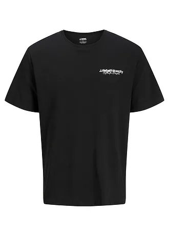 JJ REBEL póló tiszta bio-pamutból, Loose Fit • fekete + mintás • bonprix áruház