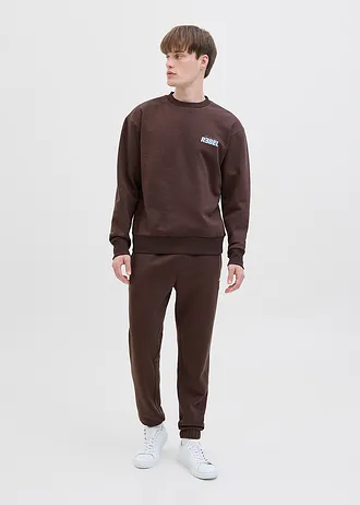 Mikina JJ REBEL s potiskem na zádech • hnědá s potiskem • bonprix obchod