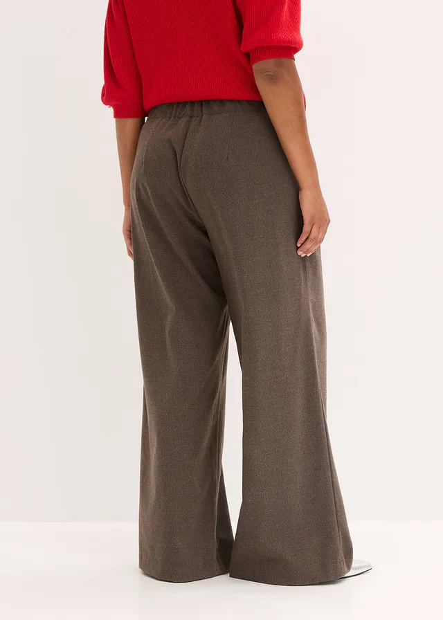 Pantalon, Couleur: marron chiné