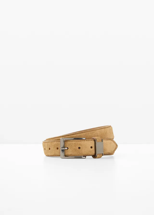 Leren riem • cognac • bonprix online shop
