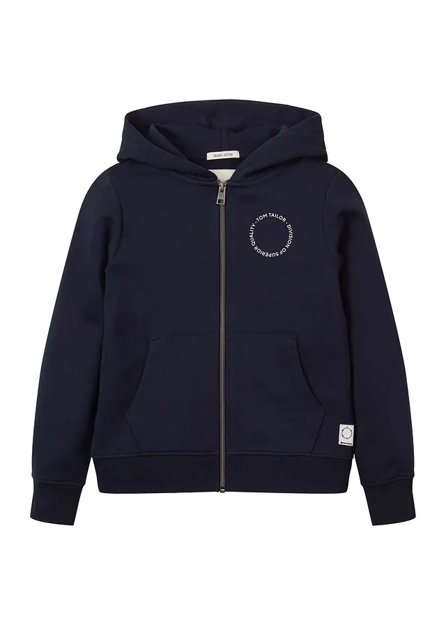 Jachetă casual cu glugă Tom Tailor