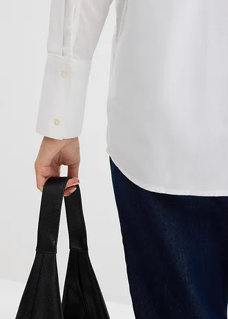 Halenka z Oxfordu z organické bavlny • bílá • bonprix obchod