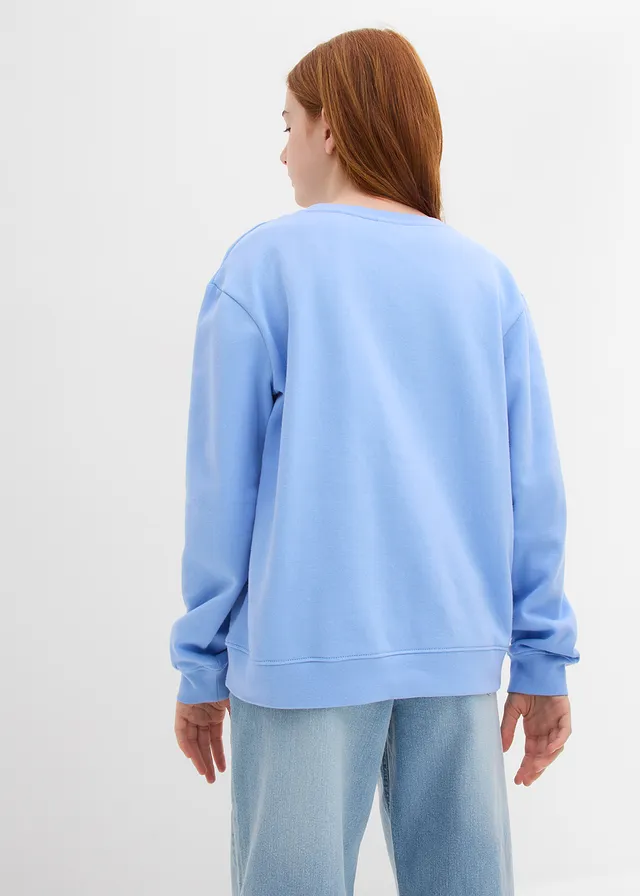 Sweat-shirt 100% coton • bleu nacré • product-page.page-title-suffix