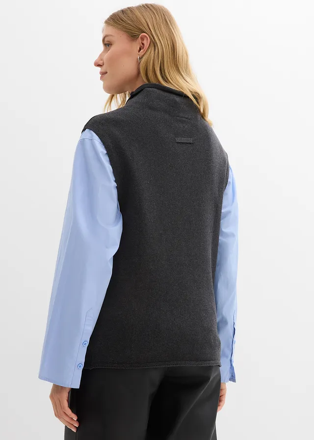 Spencer, Kleur: antraciet gemêleerd
