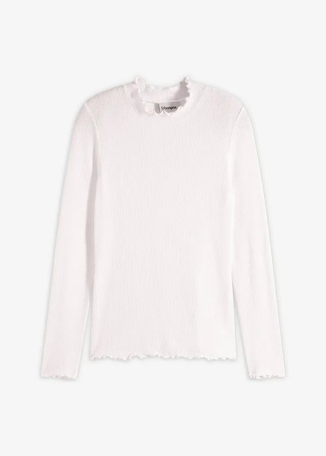 Bluză ripsată din amestec de viscoză